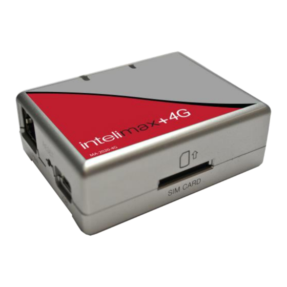 Maxon Intelimax+4G User Manual