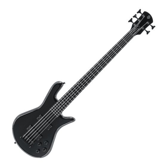 Spector Performer Series Owner's Manual