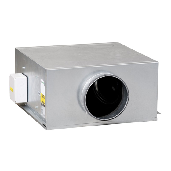ELTA FANS QUIETFLOW TWIN SQT Series Installation & Maintenance