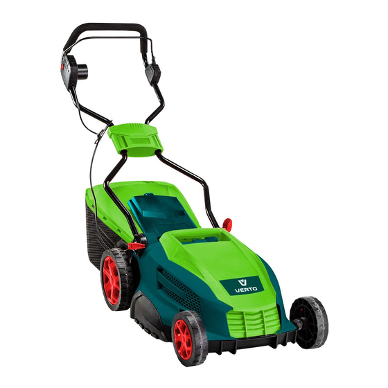 User Manuals: VERTO 52G575 Electric Lawn Mower