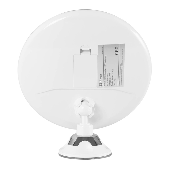 physa PHY - CM - 10 Instruction Manual