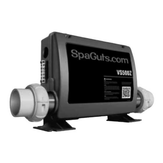SpaGuts VS500SZ-Series Operation Manual