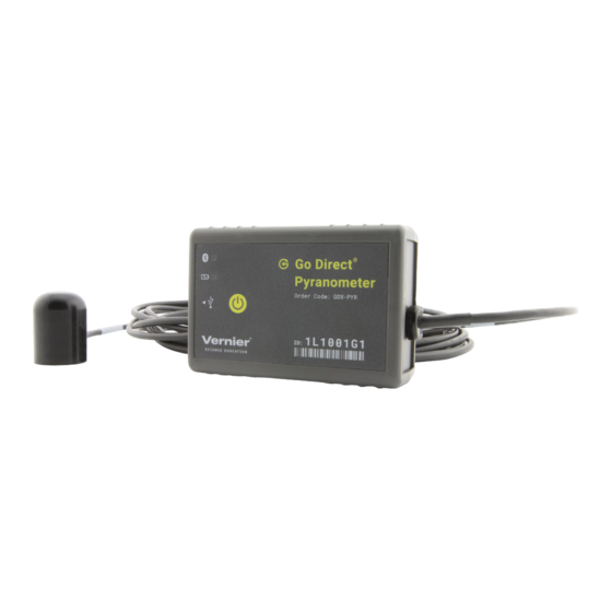 Vernier Go Direct GDX-PYR Manual