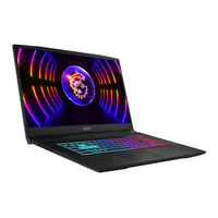 MSI B13VFK-1284FR User Manual