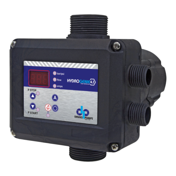 Davies Pump HYDROGENIE 4.1 Manuals