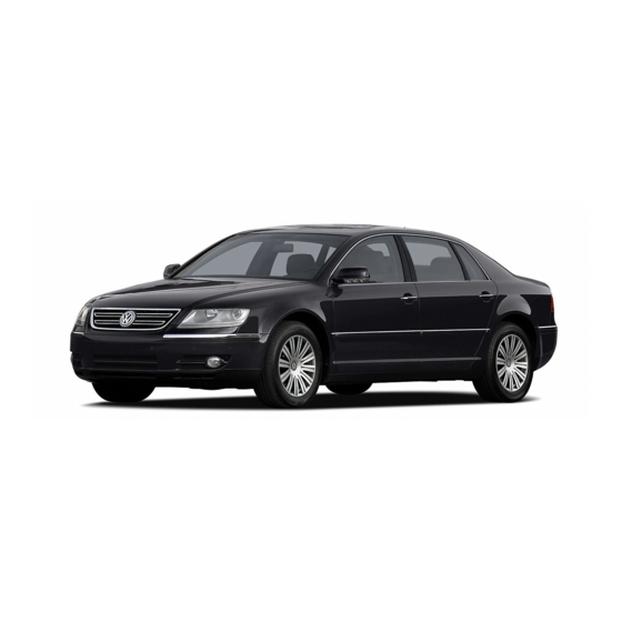 Volkswagen PHAETON Brochure