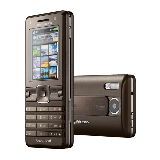 Sony Ericsson K770i User Manual