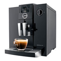 Jura IMPRESSA F8 Instructions For Use Manual