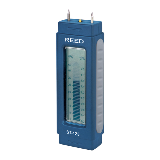 REED ST-123 Instruction Manual