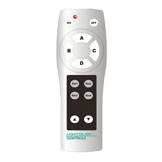 Philips Lightolier Controls CLMIR Programming And Operation Instructions