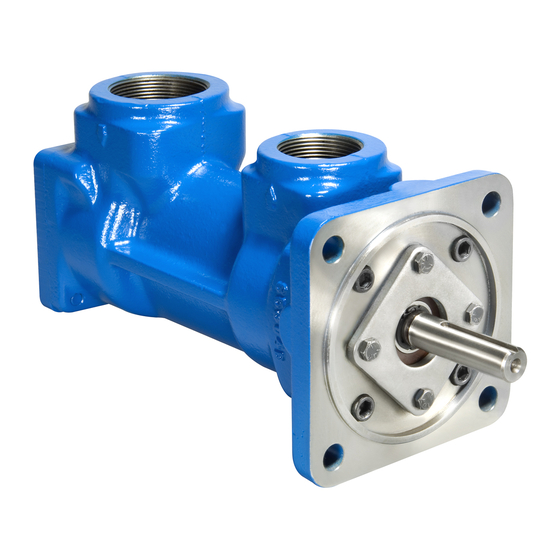 Circor IMO 3E Series Service Manual And Parts List