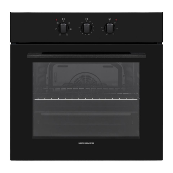 Heinner HBO-V659GC-BK Manual