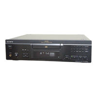 Sony CDP-XA2ES Service Manual