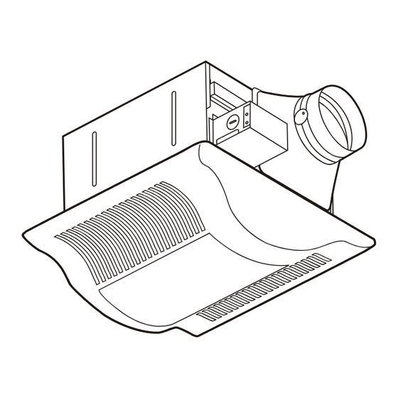 Panasonic FV-11VFL3 Installation Instructions Manual