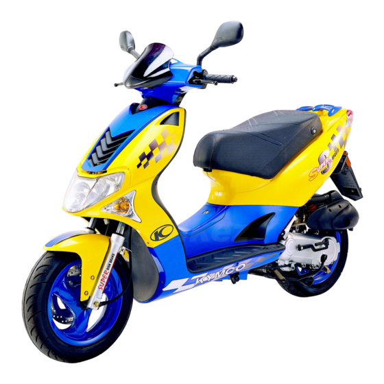 KYMCO Super 9 Manuals