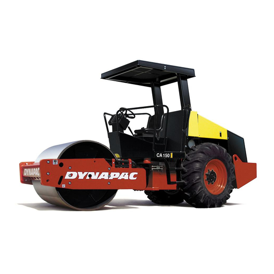 Dynapac CA150D Maintenance Manual