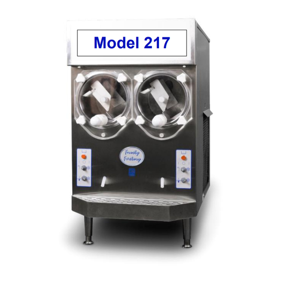 Frosty Factory 217 Service Manual