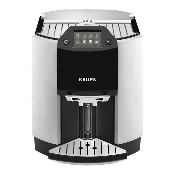 Krups Espresso Automatic EA9000 Series Manual