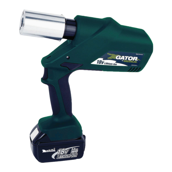 Greenlee Gator LS-60-ULTRA Instruction Manual