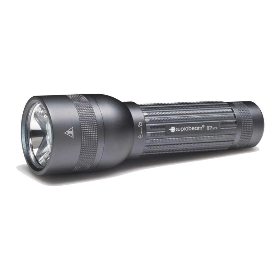 suprabeam Q7c Quick Start Manual