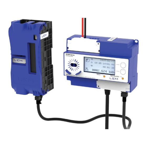 LEM DCBM Series Installation Manual