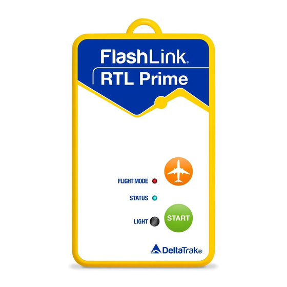 DeltaTRAK FLASHLINK RTL User Manual