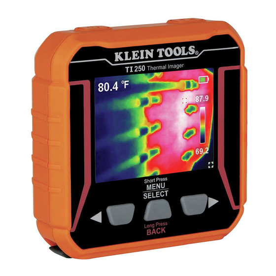 Klein Tools TI250 Instruction Manual
