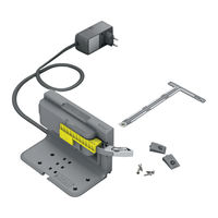BLUM SERVO-DRIVE uno Instruction Leaflet