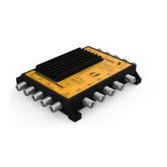 Inverto Unicable II ISKY-UST111-CUO4O-16P Installation Manual