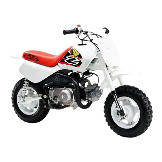 Honda Z50R Owner's Manual