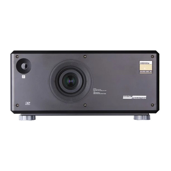 Digital Projection HIGHlite 660 Series Installation Manual