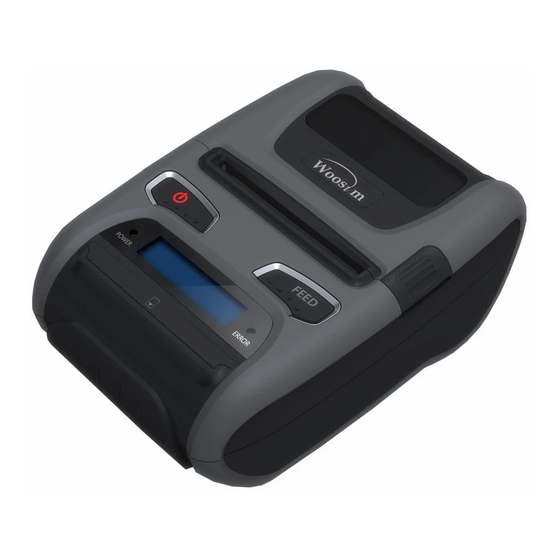 WOOSIM WSP-i250 Operator's Manual
