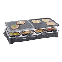 SEVERIN -PARTYGRILL MIT NATURGRILLSTEIN RG 2341 - Instructions For Use Manual