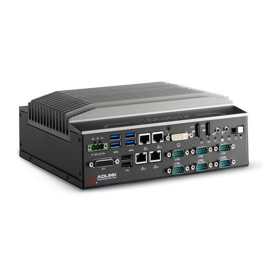 ADLINK Technology MXE-5500 Series User Manual