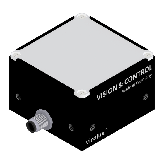 Vision & Control DL30x30-IR850/24V Manuals