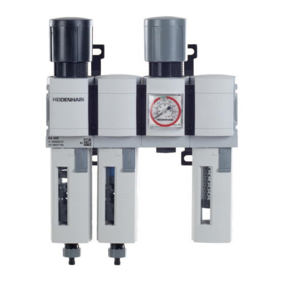 HEIDENHAIN DA 400 Mounting Instructions