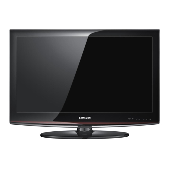 Samsung LE26C450E1W Quick Setup Manual