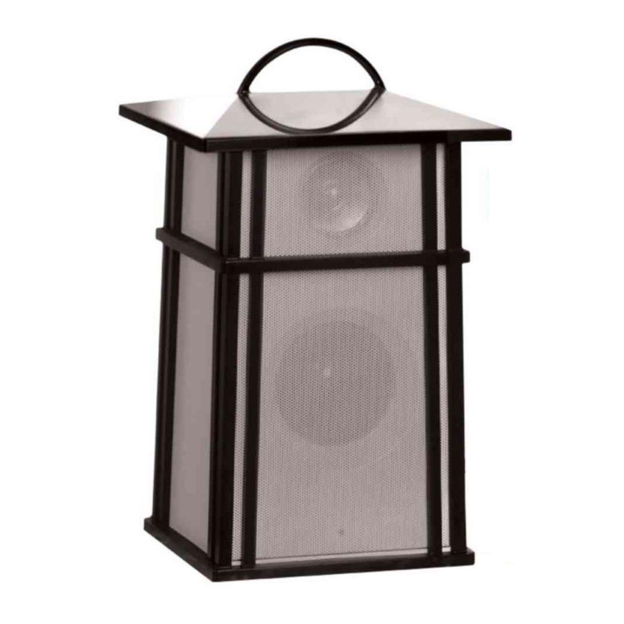 Acoustic Research AWS5B3 - Portable Wireless Speaker Manual