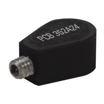 PCB Piezotronics 352A24/NC Installation And Operating Manual