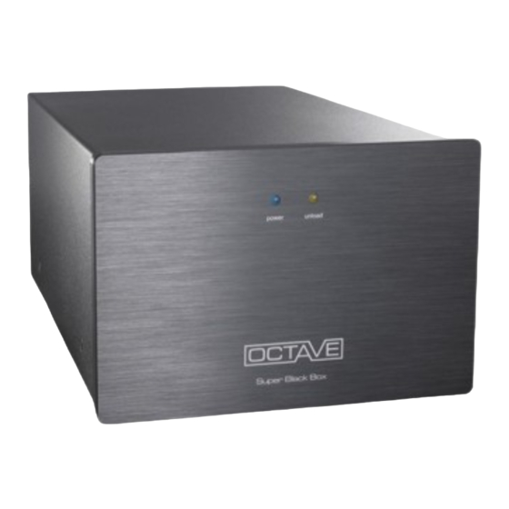 Octave Super Black Box Quick Start Manual