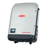 Fronius Symo 12.0-3-M Installation Instructions Manual