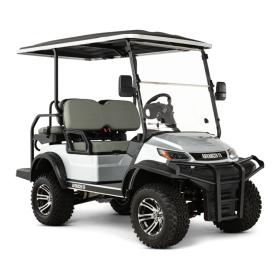 User Manuals: ADVANCED EV ADVENT Electric Golf Cart