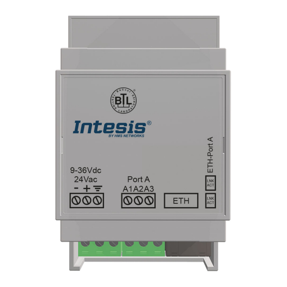 HMS Intesis INMBSOCP0XX0100 Configuration Manual