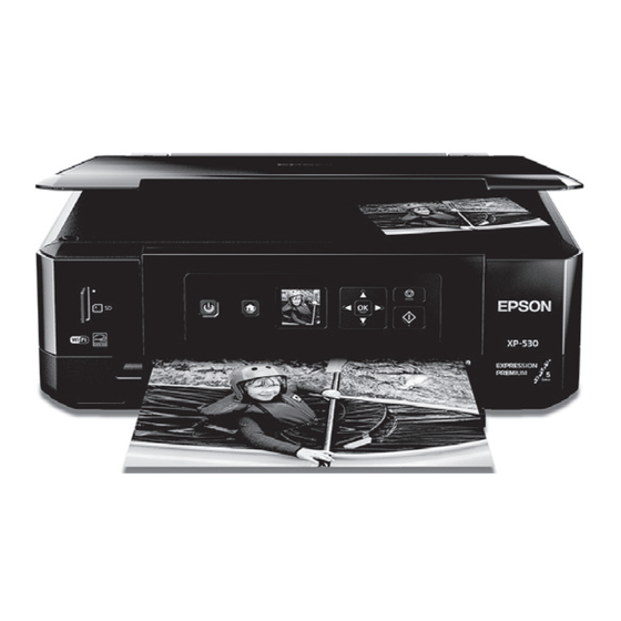 Epson Small-in-One XP-530 Quick Manual