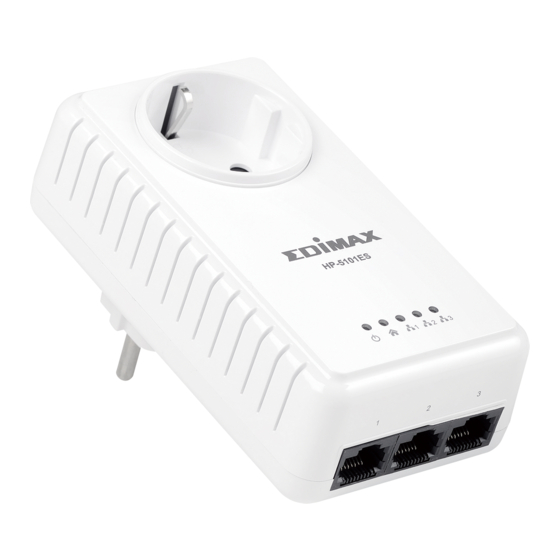 Edimax HP-5101ES Quick Installation Manual