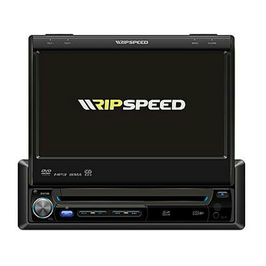RIPSpeed DV740 Operation Instructions Manual