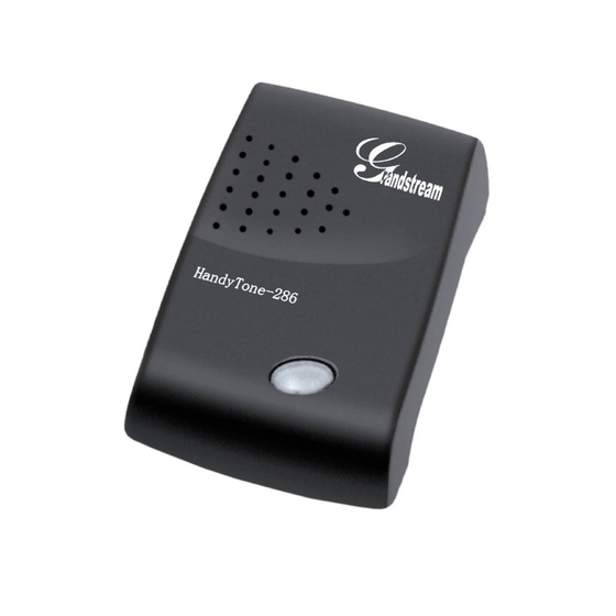 Grandstream Networks HandyTone-286 User Manual