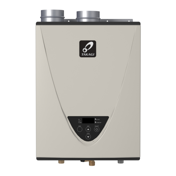 Takagi T-H3J-DV Installation Manual And Owner's Manual