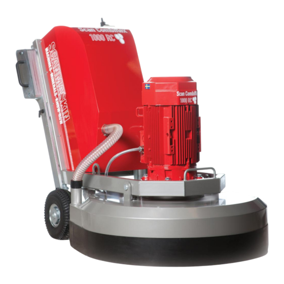 SCANMASKIN Scan Combiflex 1000 RC User Manual