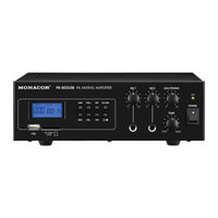 Monacor PA-802 USB Instruction Manual